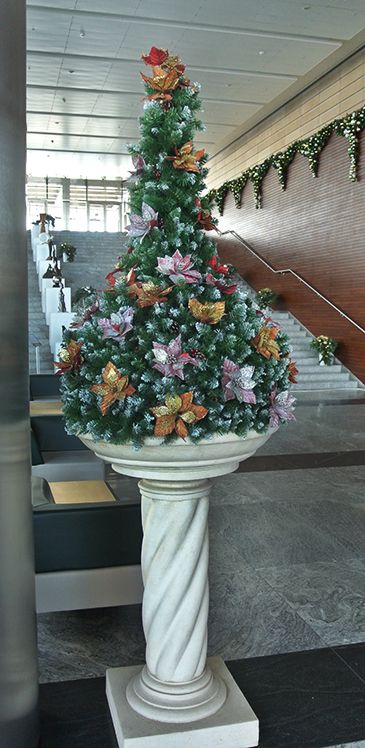 Оформление офиса на новый год